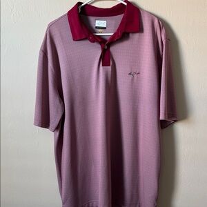 Greg Norman Collection Maroon Polo Shirt